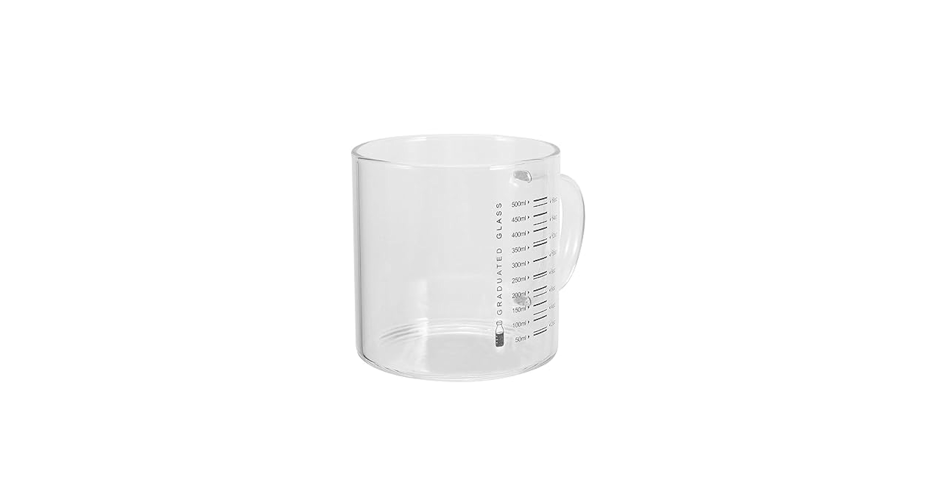 Amazon | 500 ミリリットル/16.91 オンスの液体計量カップガラス